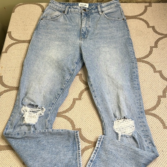 ROLLA'S Miller skinny faded vintage mid-High Rise Slim Blue Jeans size 29 - Picture 13 of 17